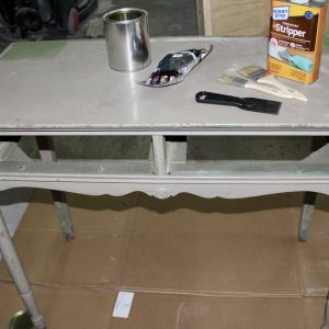 Lesson Two In Furniture Refinishing: Plans Change, Roll With It!