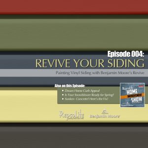 EP04 - April 22, 2017: Painting Vinyl Siding and More!